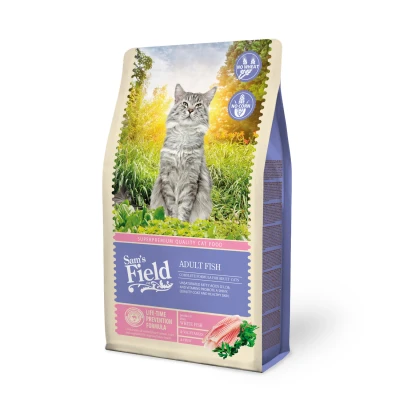 Afbeelding van Sam&#039;s Field Cat Adult Vis Kattenvoer 2.5 kg