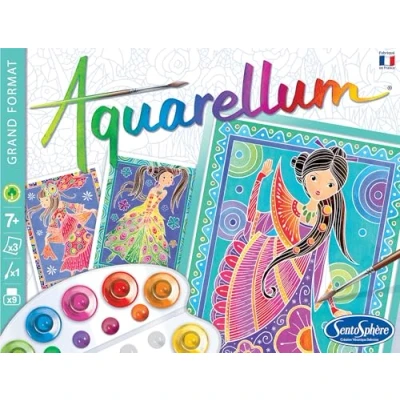 Afbeelding van SentoSphère Aquarellum Glamour Girls