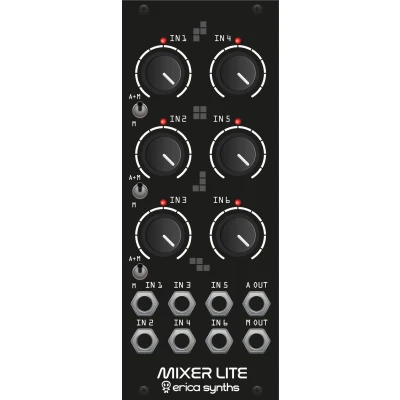 Afbeelding van Erica Synths Drum Mixer Lite modular synthesizer