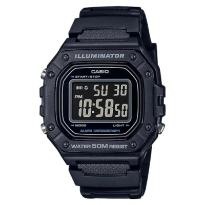 Afbeelding van Casio W 218H 1BVEF Heren polshorloge