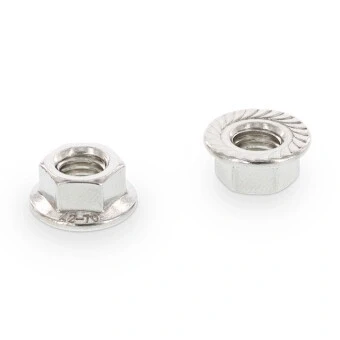 Afbeelding van Flensmoer M10 DIN 6923 RVS A2 SW15 (100 stuks)