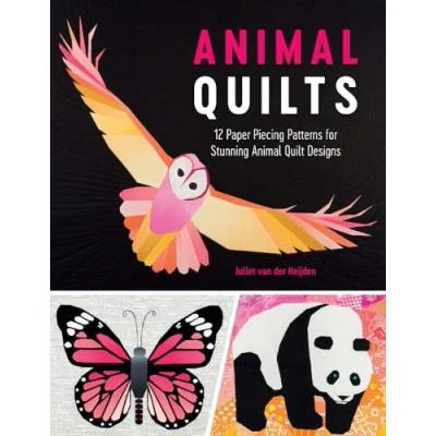 Afbeelding van Animal Quilts: 12 Paper Piecing Patterns for Stunning Quilt Designs
