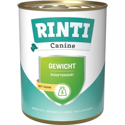 Afbeelding van RINTI Canine Gewicht met Kip Hondenvoer 800 g 6 x
