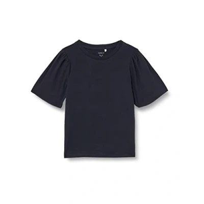 Afbeelding van name it T shirt Nmfione Dark Sapphire