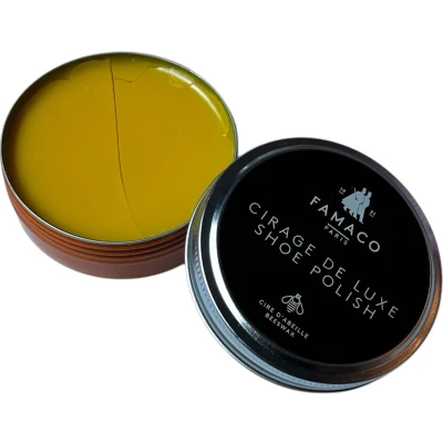 Afbeelding van Famaco Cirage de Luxe Polish Schoenpoets 303 Tan Natural 50ml