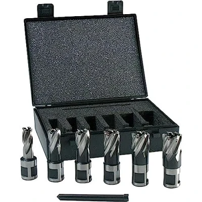Afbeelding van Evolution set kernboren Weldon HSS kort 12 14 16 18 20 22 + PILOT