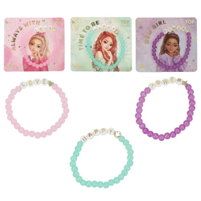 Afbeelding van Depesche TOPModel armband met tekst 1 stuk