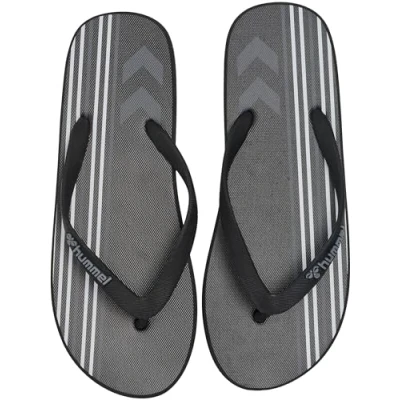 Afbeelding van HUMMEL Unisex Multi Stripe FLIP Flop Slipper, zwart, 34,5 EU, 34.5 EU
