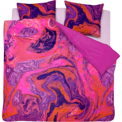 Afbeelding van Damai Dekbedovertrek Trance Shocking Pink 240 x 200/220