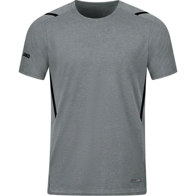 Afbeelding van T shirt Challenge Steengrijs gemeleerd/zwart / XL