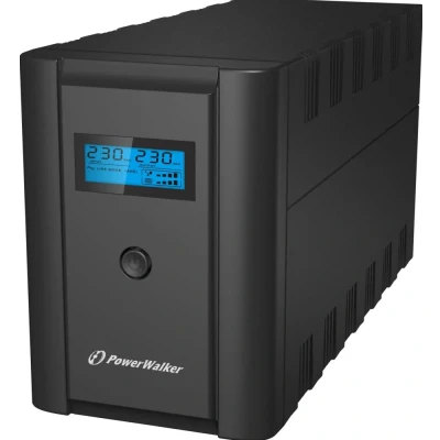 Afbeelding van PowerWalker VI 2200 SHL Schuko Line interactive VA 1200 W 4 AC uitgang(en)