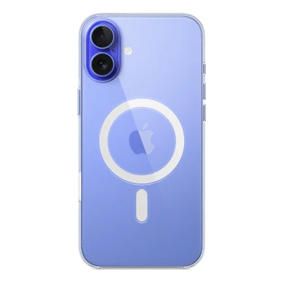 Afbeelding van Origineel Apple iPhone 16 Plus MagSafe Hoesje Kunststof Hardcase/Backcover Transparant Telefoonhoesje