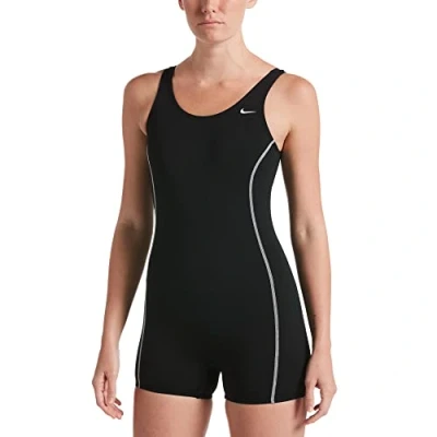 Afbeelding van Nike Swim hydrostrong solid dames legsuit onpiece badpak Maat 38