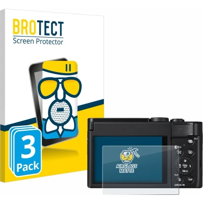 Afbeelding van BROTECT Screenprotector voor Panasonic Lumix DC TZ99 Folie Beschermfolie Beschermglas matte (3 Stuks)