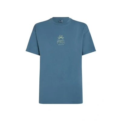 Afbeelding van O&#039;Neill Tshirt print, Dames, Maat: XS, Copen blue
