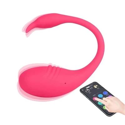 Afbeelding van Alyssa Vibrerende ei met app vibrator stimulerende dildo