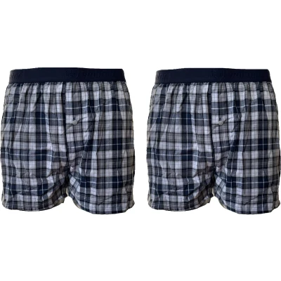 Afbeelding van Embrator mannen Boxershort 2 stuks geruit maat M