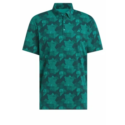 Afbeelding van adidas Performance GOTO Printed Poloshirt Pure teal aurora ivy, Heren, Maat: XS, ivy