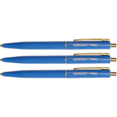 Afbeelding van Quantore balpen medium Blauw 1 stuk