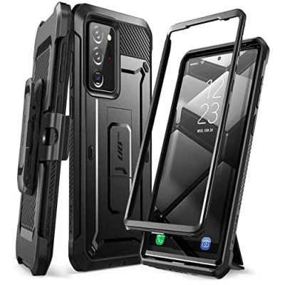 Afbeelding van Supcase 360 Backcase hoesje Samsung Note 20 Ultra Zwart