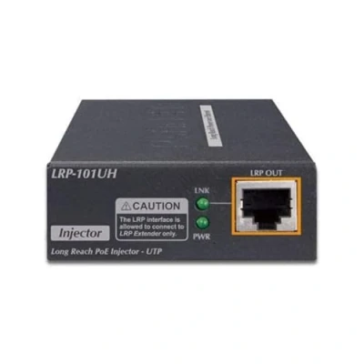 Afbeelding van PLANET LRP 101UH netwerk switch Power over Ethernet (PoE) Blauw