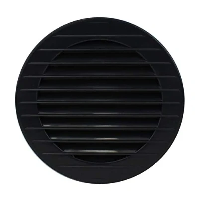 Afbeelding van MKK 17969 Ventilatierooster met insectengaas; wit, grijs, bruin, antraciet, rood (Ziegelrot); diameter: 60, 70, 80, 90, 100, 110, 120, 125, 150 en 160 mm; antraciet; 70 mm
