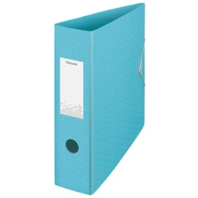Afbeelding van Esselte ordner Colour&#039;Breeze, ft A4, uit polyfoam, rug van 7,5 cm, blauw 5 stuks