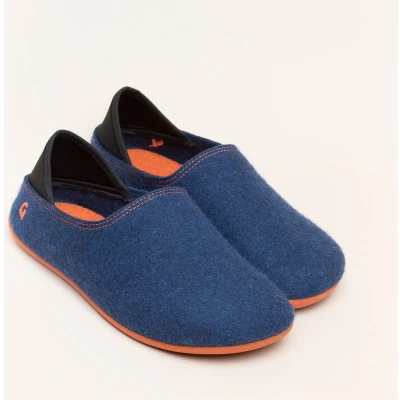 Afbeelding van Gottstein Instappers, Dames, Maat: 45, Midnight orange Wol