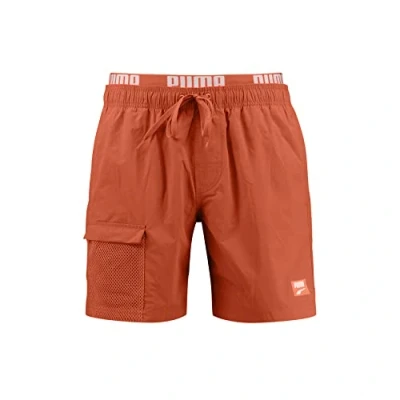 Afbeelding van PUMA Heren Utility Mid Shorts, chili poeder, XL