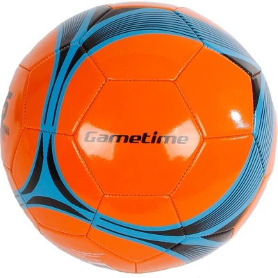 Afbeelding van Gametime Voetbal Pu/synthetisch 280 Gram Oranje/grijs Maat 5