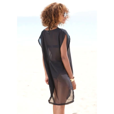 Afbeelding van Lascana Strandaccessoire, Dames, Maat: 36, Schwarz