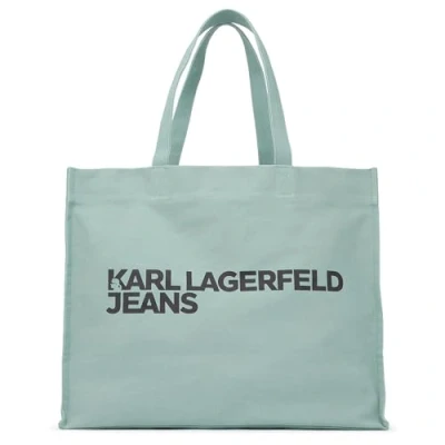 Afbeelding van KARL LAGERFELD JEANS Klj Essential Shopper met logo voor dames, granietgroen, Eén maat, Utility
