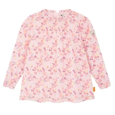 Afbeelding van Steiff Langarm Balletcore Blouse voor kinderen, Maat: 116, Ballerina