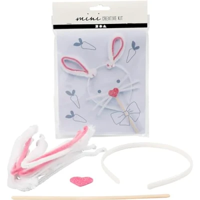 Afbeelding van Mini Creative Kit, , verkleden haarband met konijn, 1set