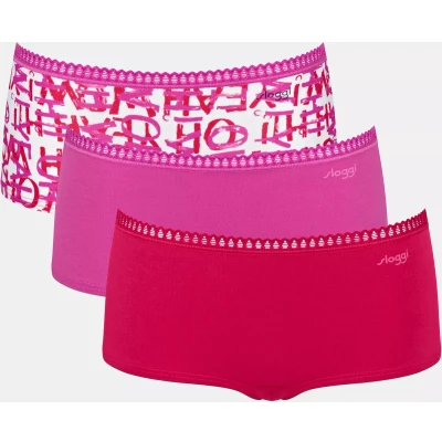 Afbeelding van Sloggi Dames ondergoed, Roze Dark Combination, S