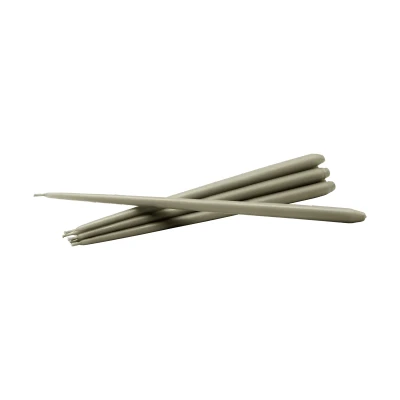 Afbeelding van STOFF taps toelopende kaars by ester &amp; erik 6 pack Artisjok
