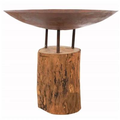 Afbeelding van RedFire Vuurschaal Logger Medium Wooden Base