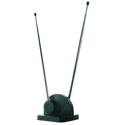 Afbeelding van Axing TZA 6 00 Telescopische antenne voor TV en Radio Zilver/Zwart
