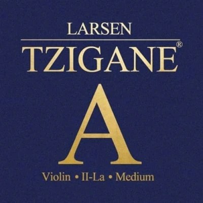 Afbeelding van LARSEN STRINGS vioolsnaren Tzigane multifilament vezelkern A aluminium medium