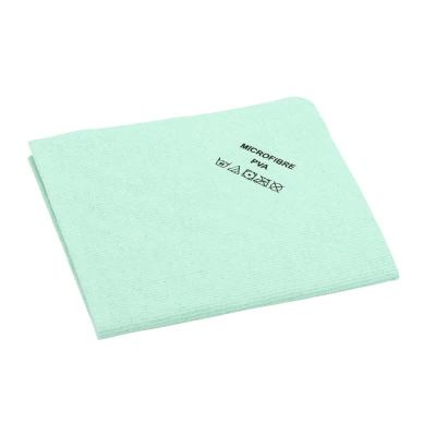 Afbeelding van PVA Microvezeldoek Groen 5 stuks 38x35 cm Streeploos &amp; Ultra absorberend