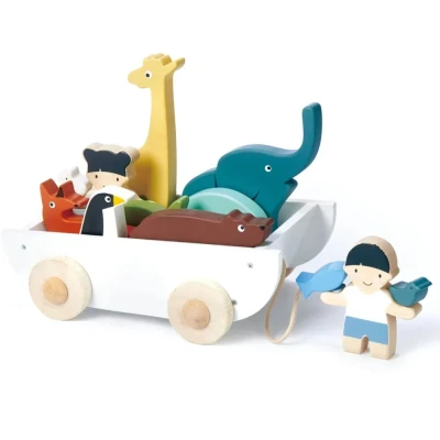 Afbeelding van Tender Leaf Toys Houten speelgoed de vriendschapsboot