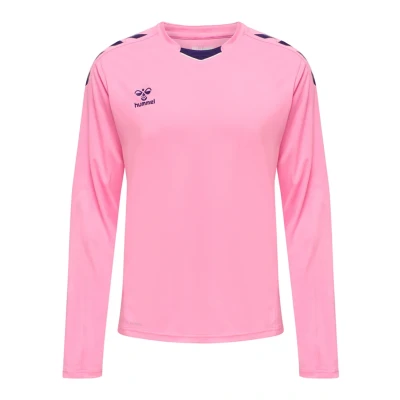 Afbeelding van Hummel CORE XK POLY Longsleeve, Heren, Maat: Large, Jelly bean