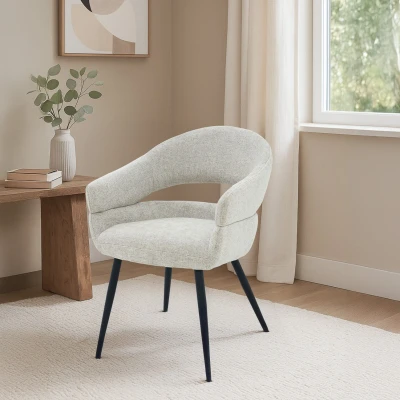 Afbeelding van Livingfurn Megan eetkamerstoel toffee Stof