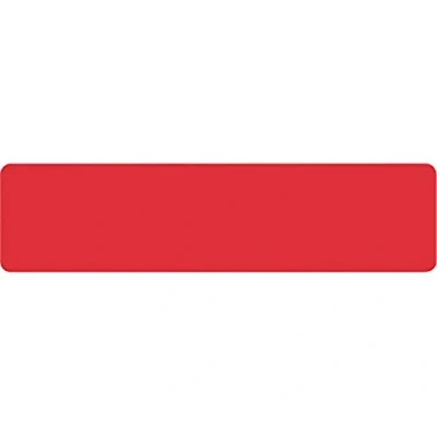 Afbeelding van Zelfklevende vloermarkering Symbool: lijn 200x50mm Rood 10 stuks