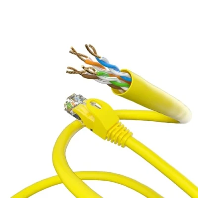 Afbeelding van Netwerkkabel Cat5e U/UTP 5 meter (Geel)