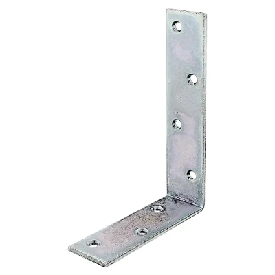 Afbeelding van Alberts 334055 Balkenhoek galvanisch verzinkt, dikke laag gepassiveerd 120 x 180 40 mm
