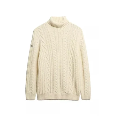 Afbeelding van Superdry Jacob Trui, Heren, Maat: Large, White