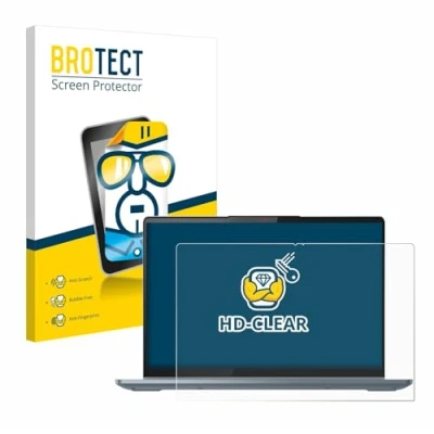 Afbeelding van BROTECT Screenprotector voor Lenovo IdeaPad 5i 2 in 1 Gen 9 14&quot; Folie Beschermfolie transparant