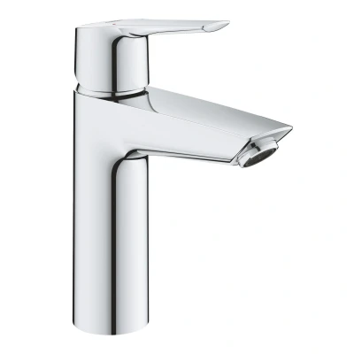 Afbeelding van GROHE QuickFix Start wastafelmengkraan M size met Push open waste