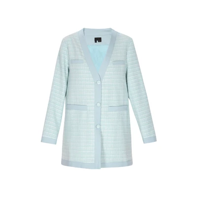 Afbeelding van DreiMaster Klassik Damesjas S / Munt Glitter 100% Polyester